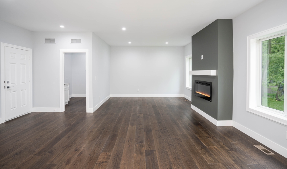 Dit is het resultaat van glasvezelbehang laten aanbrengen in je nieuwbouwwoning in Eindhoven.